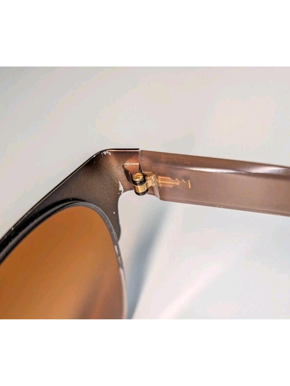 Tory Burch TY6065 Cat Eye Sunglasses Frames Bronze Brown 56-18-140 No Case - Picture 6 of 9